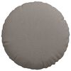 vidaXL Sitzkissen 2 pcs Taupe &Oslash;60 x 21 cm Stoff