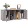 vidaXL TV-Schrank Grau Sonoma 100x35x40 cm Holzwerkstoff