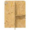 vidaXL Terrarienbasis mit Regal Braun 40 x 40 x 50 cm OSB