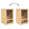 vidaXL Terrarium Braun 50 x 50 x 80 cm OSB