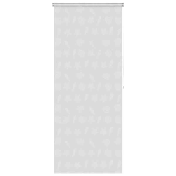 vidaXL Duschrollo 120x240 cm Seesternmuster