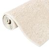 vidaXL Teppich Weich Rutschfest 57x150 cm Beige