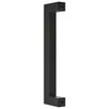 vidaXL M&ouml;belgriffe 10 Stk. Schwarz 128 mm Edelstahl