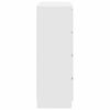vidaXL Sideboard Wei&szlig; 80x35x99 cm Holzwerkstoff