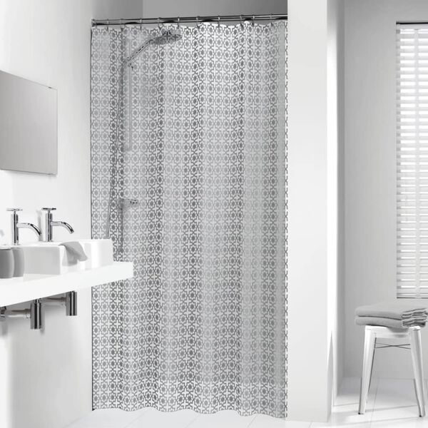Sealskin Duschvorhang Hammam 180 cm Silber 210861318