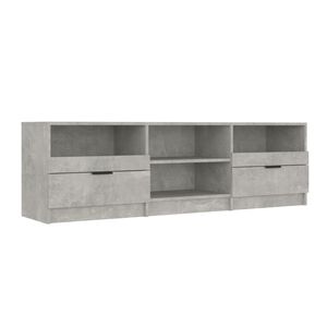 vidaXL TV-Schrank Betongrau 150x33,5x45 cm Holzwerkstoff
