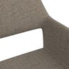 vidaXL Esszimmerst&uuml;hle 2 Stk. Taupe Stoff