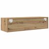 vidaXL TV-Schr&auml;nk Eiche handwerklich 100 x 31 x 25,5 cm Holzwerkstoff