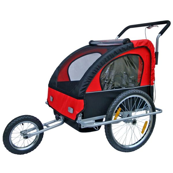 vidaXL Fahrradanh&auml;nger f&uuml;r Kinder Rot NCB 2011.04.04