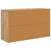 vidaXL mit Schubladen Artisan-Eiche 100 x 33 x 59,5 cm Holzwerkstoff