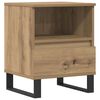 vidaXL Nachttisch Artisan-Eiche 40x35x50 cm Holzwerkstoff