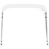vidaXL 4-Bow Bimini Top Wei&szlig; 243x210x137 cm