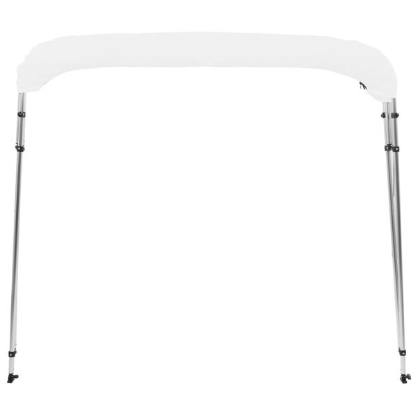 vidaXL 4-Bow Bimini Top Wei&szlig; 243x210x137 cm