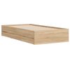 vidaXL Bettgestell mit Schubladen Sonoma-Eiche 100x200cm Holzwerkstoff