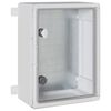 vidaXL Steuerungsschrank Grau 37 x 19,5 x 40 cm ABS Kunststoff
