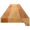 vidaXL Fensterb&auml;nke 2 Stk. Hellbraun 120x15x2 cm Massivholz Eiche