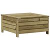 vidaXL 5-tlg. Garten-Lounge-Set mit Kissen Impr&auml;gniertes Kiefernholz