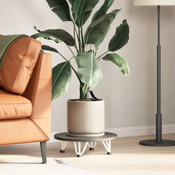 vidaXL Haarnadelbeine für Couchtisch 4 Stk. Weiß 10 cm Massivstahl