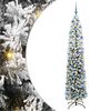 vidaXL K&uuml;nstlicher Weihnachtsbaum mit 300 LEDs mit St&auml;nder Gr&uuml;n 240 cm
