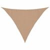 vidaXL Sonnensegel 160 g/m&sup2; Taupe 4x4x5,8 m HDPE