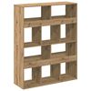 vidaXL B&uuml;cherregal Artisan-Eiche 100x33x125,5 cm Holzwerkstoff