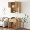 vidaXL Highboard Sonoma-Eiche Holzwerkstoff