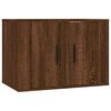 vidaXL TV-Wandschrank Braun Eichen-Optik 57x34,5x40 cm