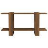 vidaXL B&uuml;cherregal Braun Eichen-Optik 100x30x51 cm Holzwerkstoff