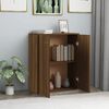 vidaXL Sideboard Braun Eichen-Optik 60x30x75 cm Holzwerkstoff