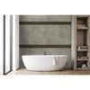 Grosfillex Wandfliesen Gx Wall+ 15 Stk. 15x90 cm Braune Eiche Optik