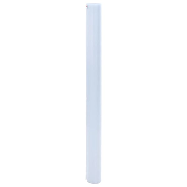 vidaXL Fensterfolie Statisch Matt Grau 60x2000 cm PVC