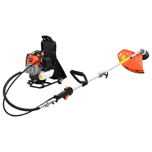 vidaXL Freischneider Rucksackdesign Orange 52 cm&sup3; 1,45 kW