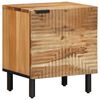 vidaXL Nachttisch 40x33x46 cm Massivholz Akazie