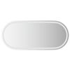 vidaXL LED-Badspiegel 100x45 cm Oval