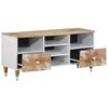 vidaXL TV-Schrank 100x33,5x46 cm Massivholz Mango