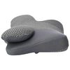vidaXL Nackenkissen Grau Viscoschaum 58 x 36 x 13 cm