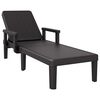 vidaXL 4-fach Verstellbare Sonnenliege 155,5x57x28 cm Polypropylen