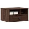 vidaXL Druckerst&auml;nder Braun Eichen-Optik 40x32x22,5 cm Holzwerkstoff