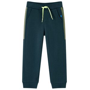 Kinder-Trainingshose mit Kordelzug Moosgr&uuml;n 92