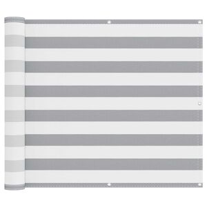 vidaXL Balkonsichtschutz 90 x 600 cm Oxford-Stoff Rechteckig