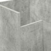 vidaXL Magazinregal mit Regal Beton Grau 35 x 35 x 45 cm Holzwerkstoff