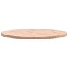 vidaXL Tischplatte &Oslash;70x2,5 cm Rund Massivholz Buche