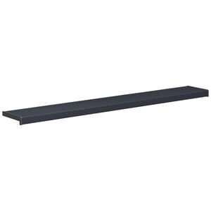 vidaXL Fensterbank Anthrazit mit Holzmaserung 160 x 20 x 4,5 cm PVC