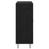 vidaXL Sideboard Schwarz Eichen-Optik 69,5 x 34 x 90 cm