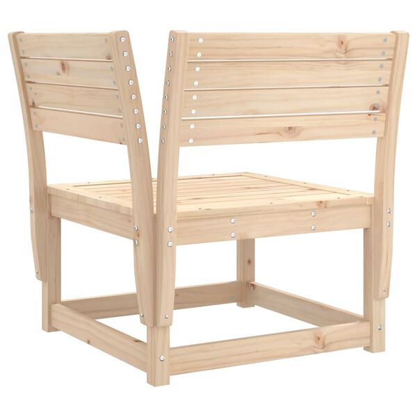 vidaXL 4-tlg. Garten-Lounge-Set Massivholz Kiefer