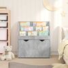 vidaXL Kinderregal Beton Grau 60 x 29,5 x 69 cm Holzwerkstoff