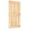 vidaXL T&uuml;r NARVIK Natur 100 x 210 cm Massivkiefer