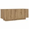vidaXL TV-Schrank mit LED-Leuchten Artisan-Eiche 180x35x40 cm