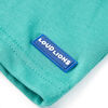 Kinder-Kurzarmshirt Dunkles Minzgr&uuml;n 128