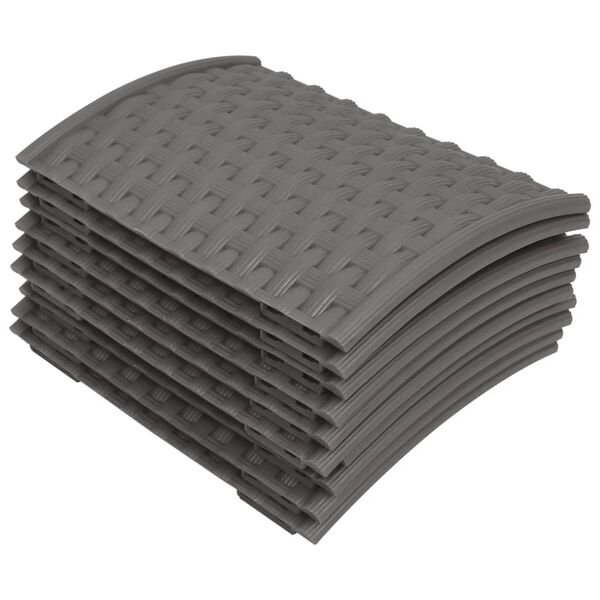 vidaXL Weihnachtsbaumrock Braun &Oslash;54x19,5 cm